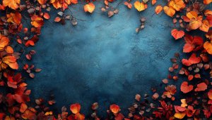 Autumn Leaves Texture Wallpaper, Free Aesthetic Fall Desktop Background