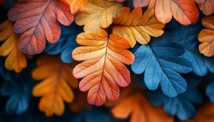Autumn Leaves Mobile Wallpaper, Fall Colors Desktop Background Free