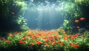 Underwater Aquarium Goldfish Mobile Wallpaper Fish Tank Desktop Background