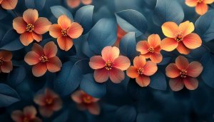 Floral Bloom Art Mobile Wallpaper Free Nature Desktop Backgrounds
