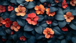 Floral Bloom Aesthetic: Free Mobile and Desktop Background Wallpaper