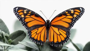 Monarch Butterfly Mobile Wallpaper Orange Insect Background Free Image