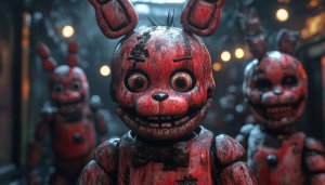 Five Nights at Freddy's Scary Rabbit Mobile Wallpaper