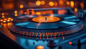 Turntable Record Player Wallpaper, Cool DJ Background, Free HD Mobile