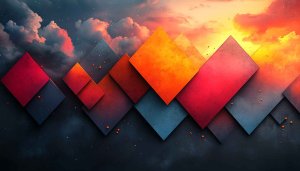 Abstract Diamond Art 4K Wallpaper for Desktop and Mobile