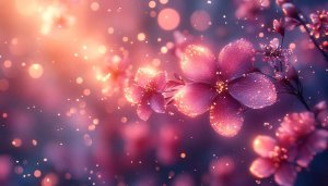 Pink Flower Blossom 4K Desktop Background Spring Mobile Wallpaper