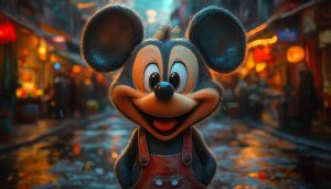 Mickey Mouse Character Art Wallpaper, Mobile Backgrounds, Disney Cartoon Image