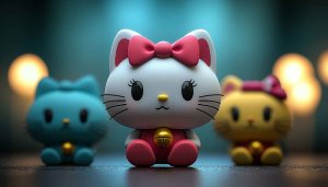 Hello Kitty 4K Wallpaper for Desktop, Cute Sanrio Mobile Background