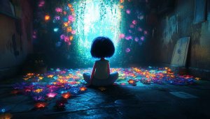 Encanto Mirabel Madrigal Glowing Flowers Magical Place Mobile Wallpaper