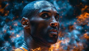 Kobe Bryant Art 4K Wallpaper for Desktop and Mobile
