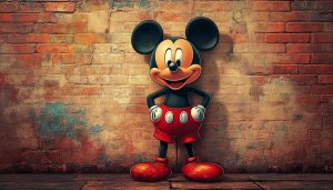 Mickey Mouse Cartoon Character 4K Wallpaper - Free Desktop Background