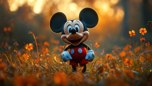 Cute Mickey Mouse Wallpaper Cartoon Background Mobile Desktop 4K