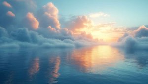 Serene Ocean Sunset Reflection Wallpaper 4K Desktop Mobile Background