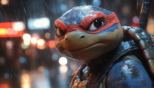 Teenage Mutant Ninja Turtle Raphael 4K Wallpaper, Free Desktop Background