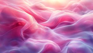 Pink Dreamy Waves 4K Desktop Background Aesthetic Mobile Wallpaper