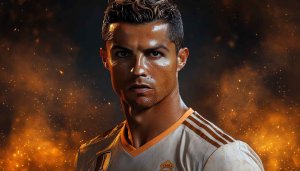 Cristiano Ronaldo Wallpaper 4K, HD Phone Background, Soccer Star Portrait