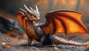 Epic Fantasy Dragon 4K Wallpaper Desktop Background Mobile Wallpaper Art