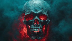 Grim Reaper Skull Wallpaper for Desktop and Mobile Backgrounds 4K