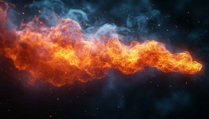 Abstract Fire and Ice 4K Desktop Wallpaper Free No Signup