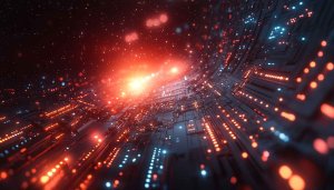 Futuristic Circuit Board 4K Wallpaper for Desktop Mobile Background