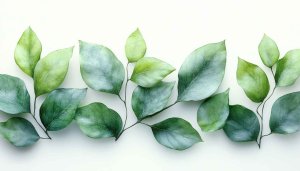 Green Leaves Desktop Background - Free Mobile Wallpaper Aesthetic Nature