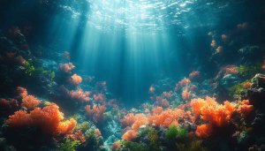 Underwater Coral Reef Mobile Wallpaper - 4K Desktop Background