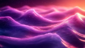 Purple Nebula Waves Mobile Background Aesthetic 4K Desktop Wallpaper Free