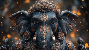 Lord Ganesha 4K Wallpaper - Hindu God Mobile Background