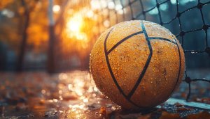 Wet Ball Wallpaper, Free Desktop Background, Sports Mobile Wallpaper