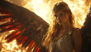 Fantasy Angel Wings 4K Wallpaper - Free Desktop Backgrounds