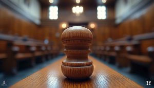 Courtroom Interior Wood Detail HD Wallpaper Desktop Background Free