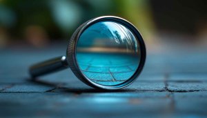 Magnifying Glass Focus 4K Mobile Background Wallpaper Free
