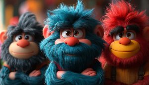 Troll Movie Wallpaper HD, Mobile Background, Animated Character Wallpaper