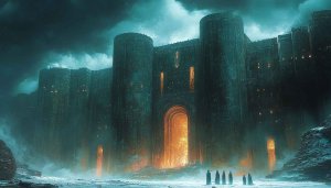 Fantasy Castle Wall Mobile Wallpaper for Phone Backgrounds Free
