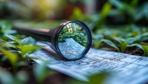 Magnifying Glass Nature Landscape 4K Desktop Mobile Wallpaper Free