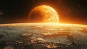 Exoplanet View 4K Desktop Background - Space Wallpaper for Mobile