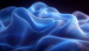 Abstract Blue Silk Texture 4K Desktop Mobile Background Wallpaper