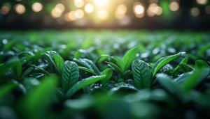 Fresh Green Leaves Desktop Background, Nature Mobile Wallpaper Free