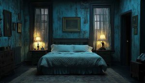 Moody Bedroom Aesthetic Wallpaper Free 4K Desktop Background