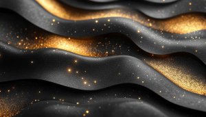 Luxury Black Gold Abstract 4K Desktop Background Mobile Wallpaper