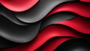 Red Black Waves Texture 4K Desktop Mobile Wallpaper