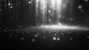 Sparkling Glitter Dust 4K Desktop Background, Festive Celebration Wallpaper