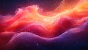 Nebula Space Art 4K Desktop Background Purple Red Mobile Wallpaper