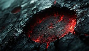 Lava Rock Formation 4K Wallpaper for Desktop and Mobile Background