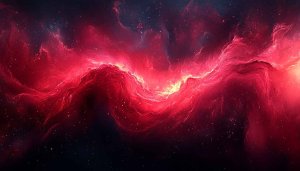 Red Nebula Galaxy 4K Desktop Background Free Mobile Wallpaper