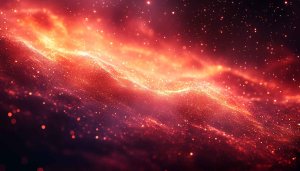 Red Nebula Space Mobile Wallpaper 4K Desktop Background Galaxy Stars