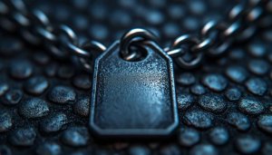Metal Dog Tag Chain 4K Mobile Backgrounds for Free