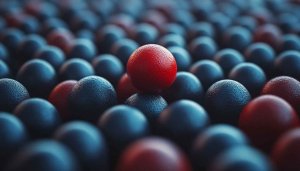 Red Sphere Abstract 4K Desktop Background Mobile Wallpaper