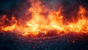 Dramatic Flames Wallpaper: Free Fire Backgrounds for Desktop and Mobile