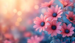 Pink Flower Desktop Background Aesthetic Spring Mobile Wallpaper HD